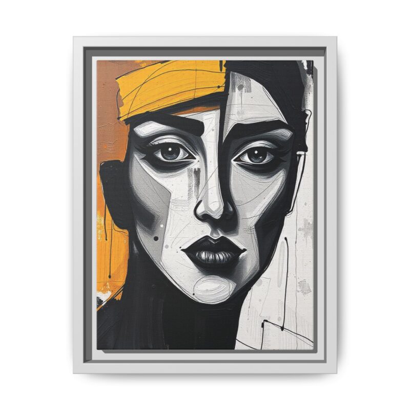 Canvas Print - Abstract Cubist Woman Portrait - Image 34