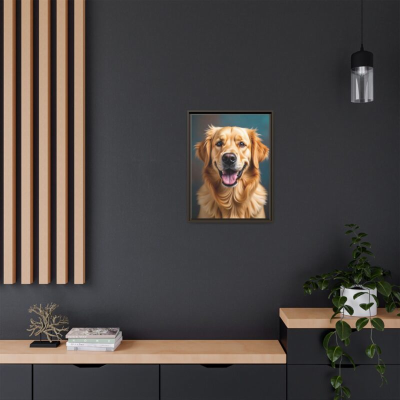 Wall Art - Golden Retriever Smile Matte Canvas - Image 76