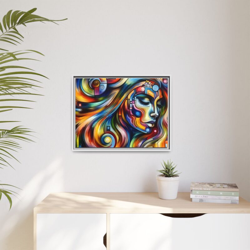 Abstract Woman Canvas Art - Elegant and Contemporary Wall Decor - Image 80