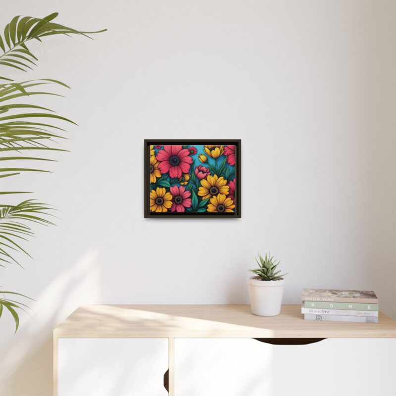 Matte Canvas, Framed Pop Garden - Image 52