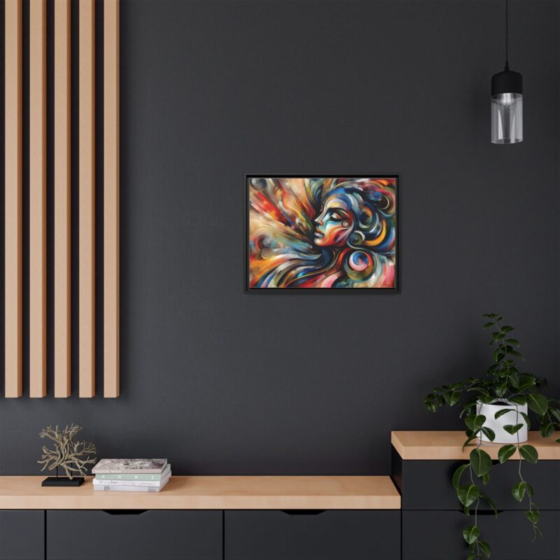 Canvas Abstract Art of a Woman - Modern & Minimalist Wall Decor - Image 21