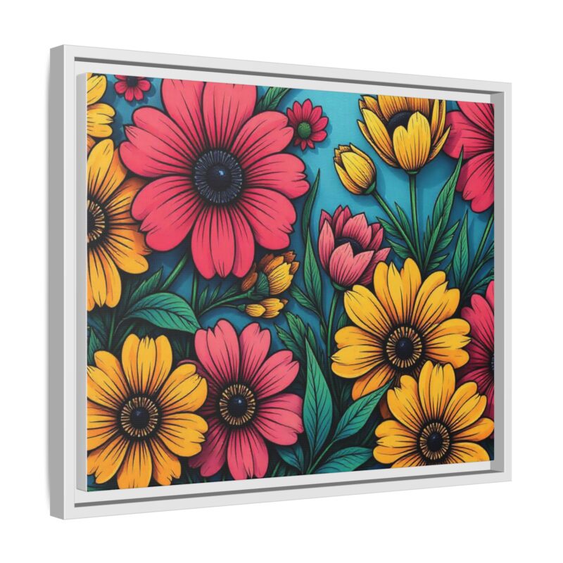 Matte Canvas, Framed Pop Garden - Image 71