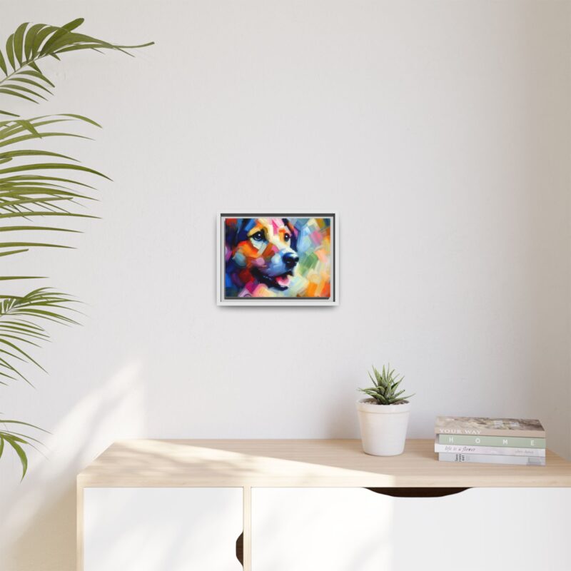 Contemporary Abstract Dog Painting - Vibrant Wall Art Deco - Image 12