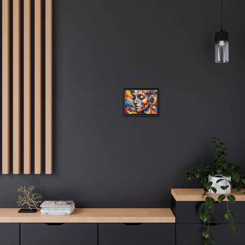 Abstract Woman Portrait on Canvas - Artistic and Stylish Wall Art - Image 5