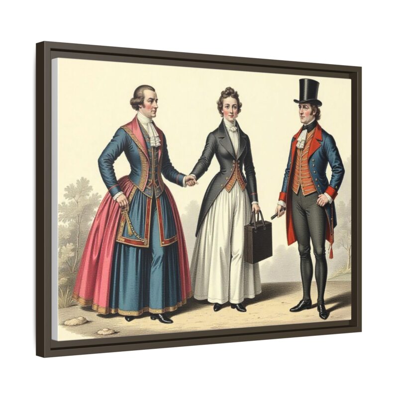 Canvas Art: 1820s England Matte Canvas Print - Image 63