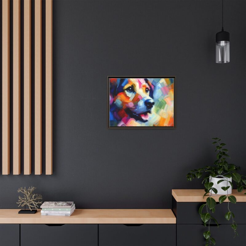Contemporary Abstract Dog Painting - Vibrant Wall Art Deco - Image 25