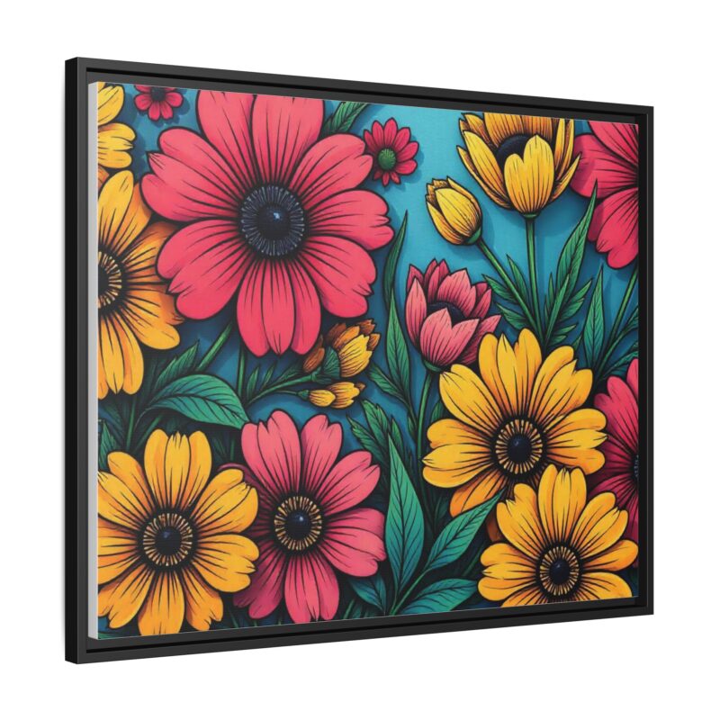 Matte Canvas, Framed Pop Garden - Image 123