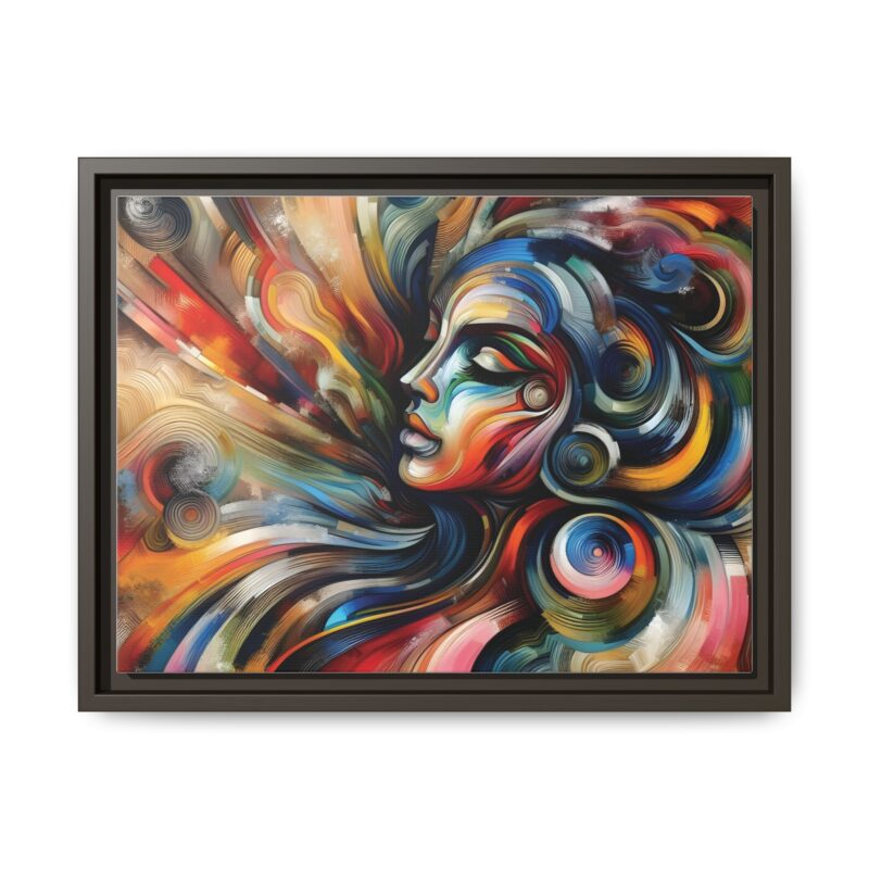Canvas Abstract Art of a Woman - Modern & Minimalist Wall Decor - Image 58