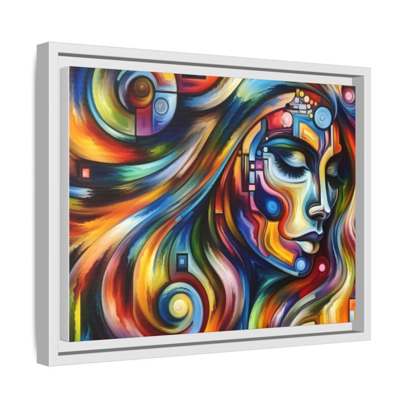 Abstract Woman Canvas Art - Elegant and Contemporary Wall Decor - Image 63