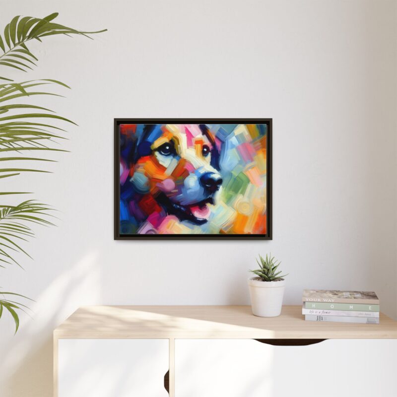 Contemporary Abstract Dog Painting - Vibrant Wall Art Deco - Image 28
