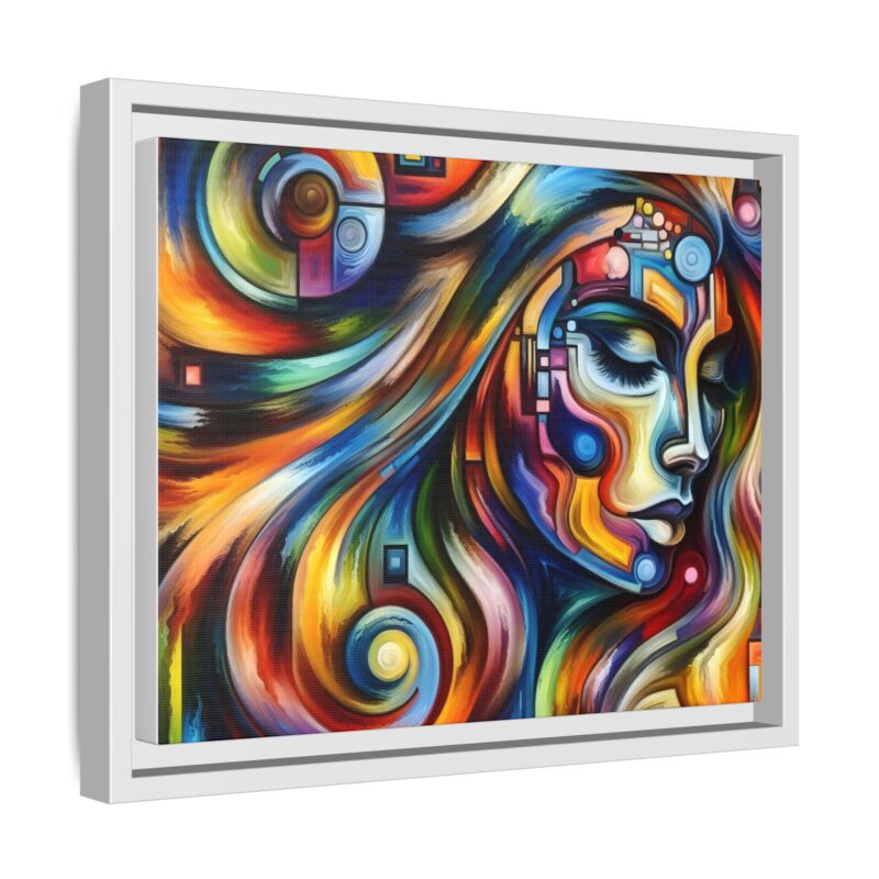 Abstract Woman Canvas Art - Elegant and Contemporary Wall Decor - Image 55