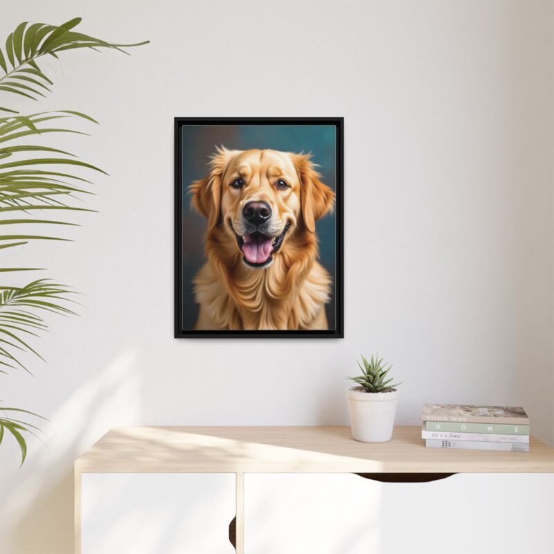 Wall Art - Golden Retriever Smile Matte Canvas - Image 21