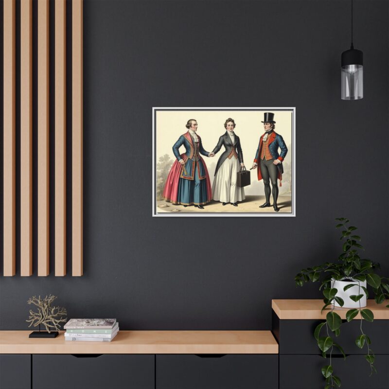Canvas Art: 1820s England Matte Canvas Print - Image 72