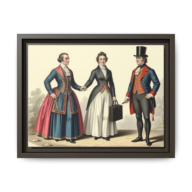 Canvas Art: 1820s England Matte Canvas Print - Image 30