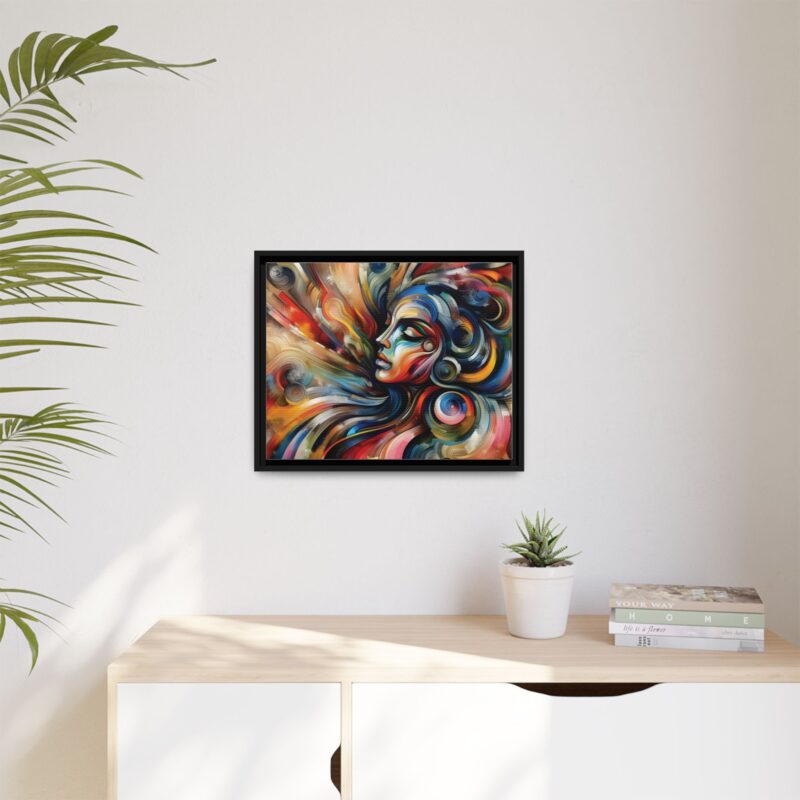Canvas Abstract Art of a Woman - Modern & Minimalist Wall Decor - Image 20
