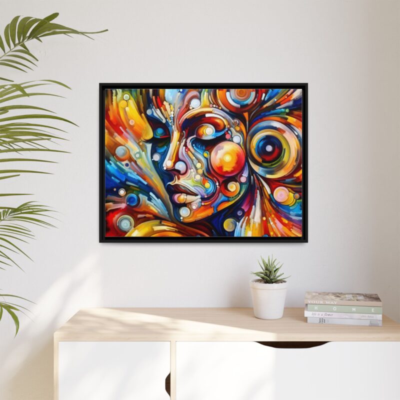 Abstract Woman Portrait on Canvas - Artistic and Stylish Wall Art - Image 32