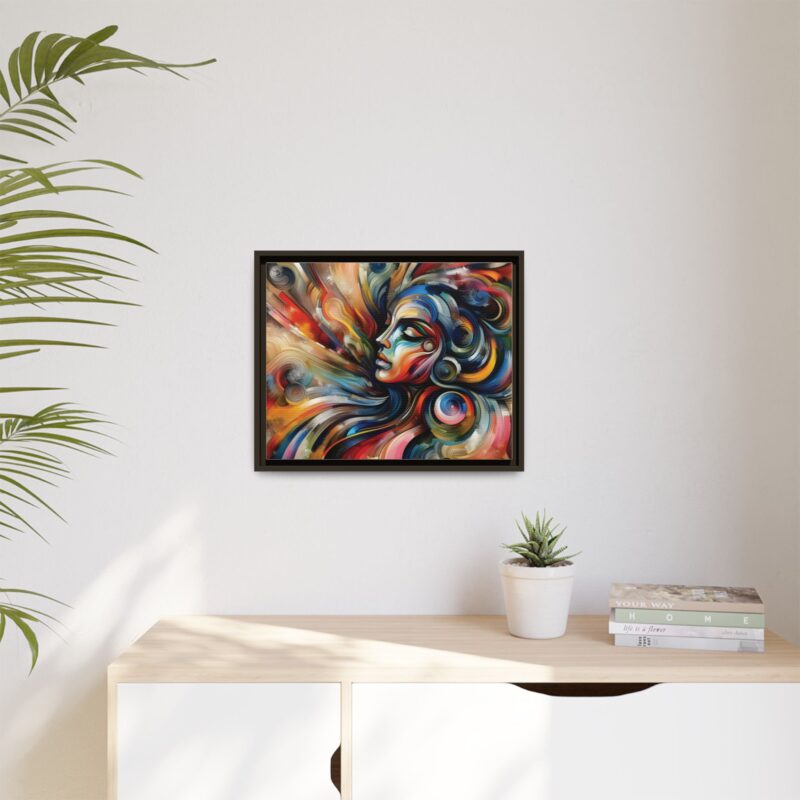 Canvas Abstract Art of a Woman - Modern & Minimalist Wall Decor - Image 68