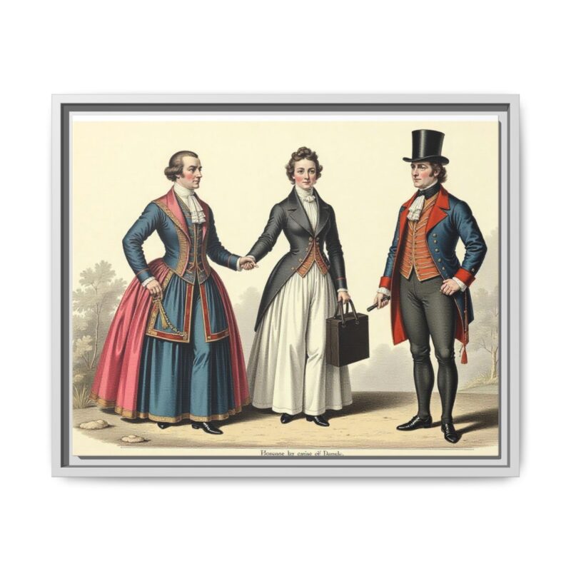 Canvas Art: 1820s England Matte Canvas Print - Image 58