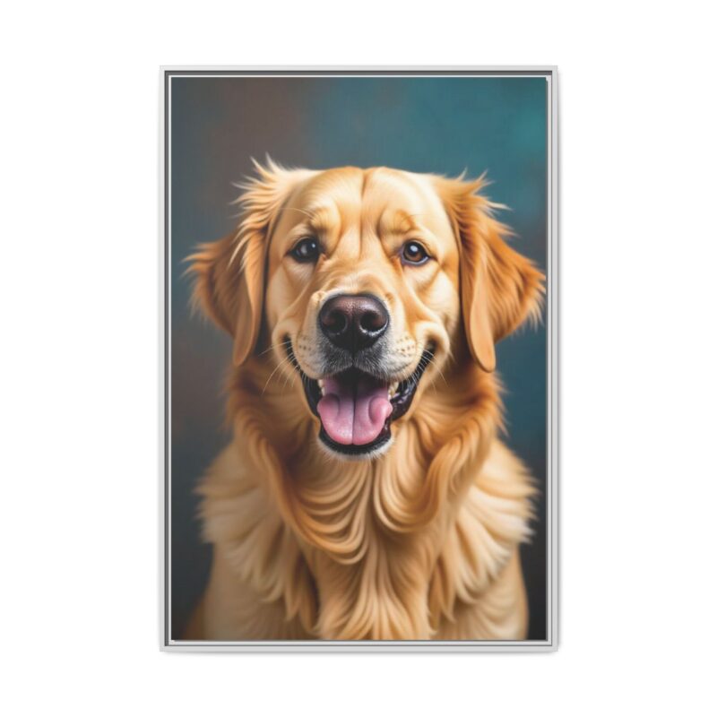 Wall Art - Golden Retriever Smile Matte Canvas - Image 118