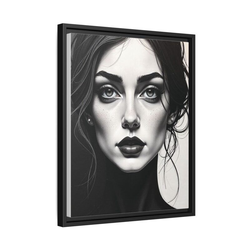 Canvas Wall Art - Abstract Woman's Face Portrait - Image 18