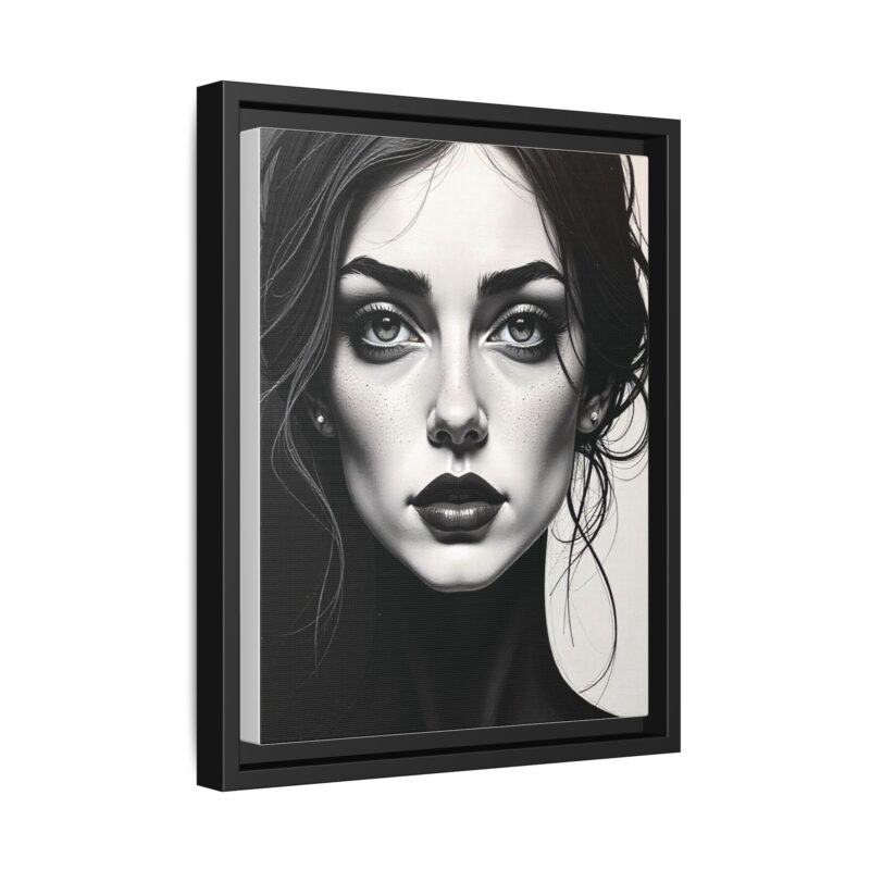 Canvas Wall Art - Abstract Woman's Face Portrait - Image 10
