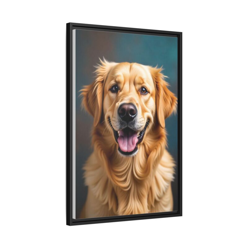 Wall Art - Golden Retriever Smile Matte Canvas - Image 27