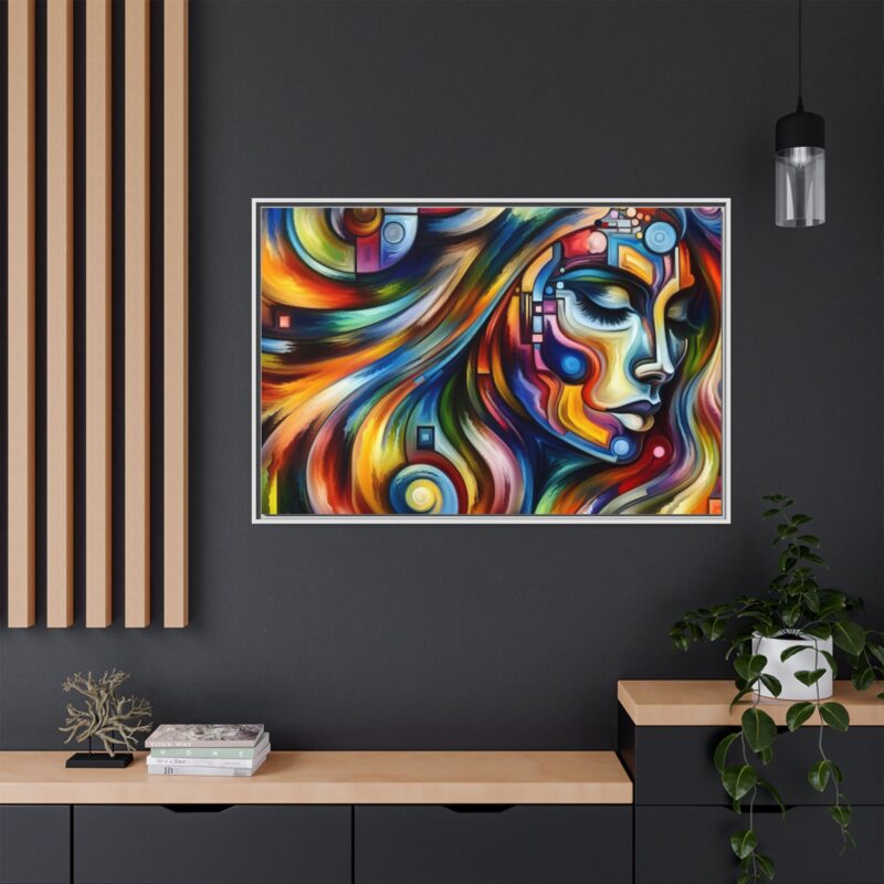 Abstract Woman Canvas Art - Elegant and Contemporary Wall Decor - Image 117