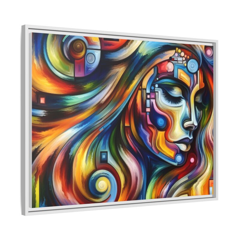 Abstract Woman Canvas Art - Elegant and Contemporary Wall Decor - Image 102