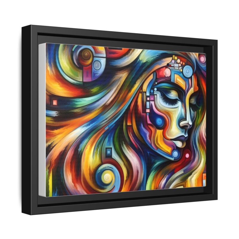 Abstract Woman Canvas Art - Elegant and Contemporary Wall Decor - Image 7