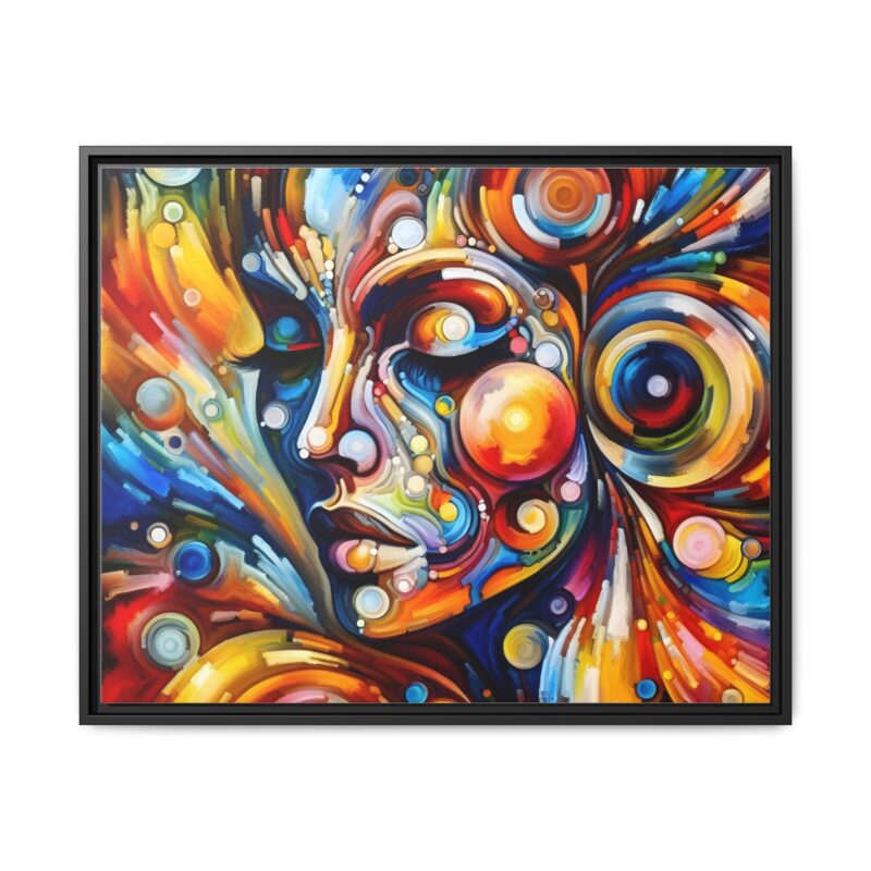 Abstract Woman Portrait on Canvas - Artistic and Stylish Wall Art - Image 122