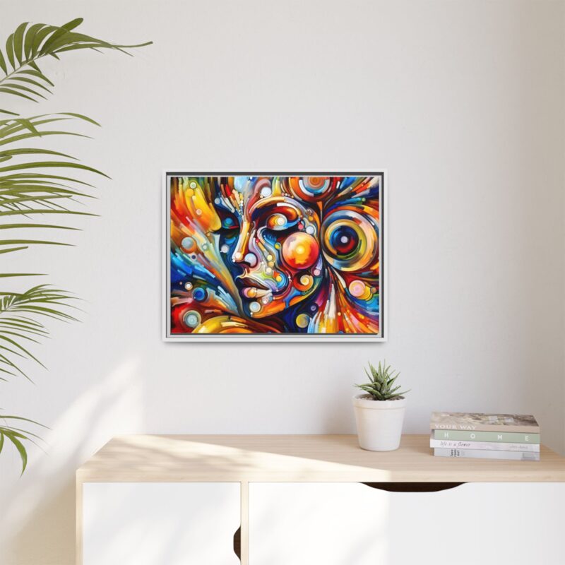 Abstract Woman Portrait on Canvas - Artistic and Stylish Wall Art - Image 80