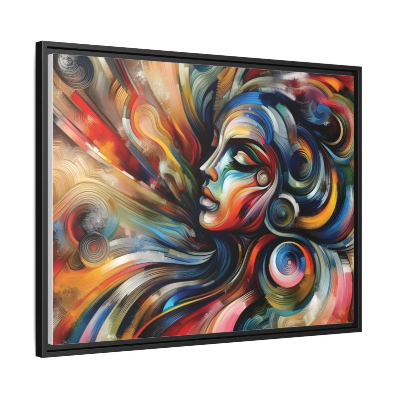 Canvas Abstract Art of a Woman - Modern & Minimalist Wall Decor - Image 31