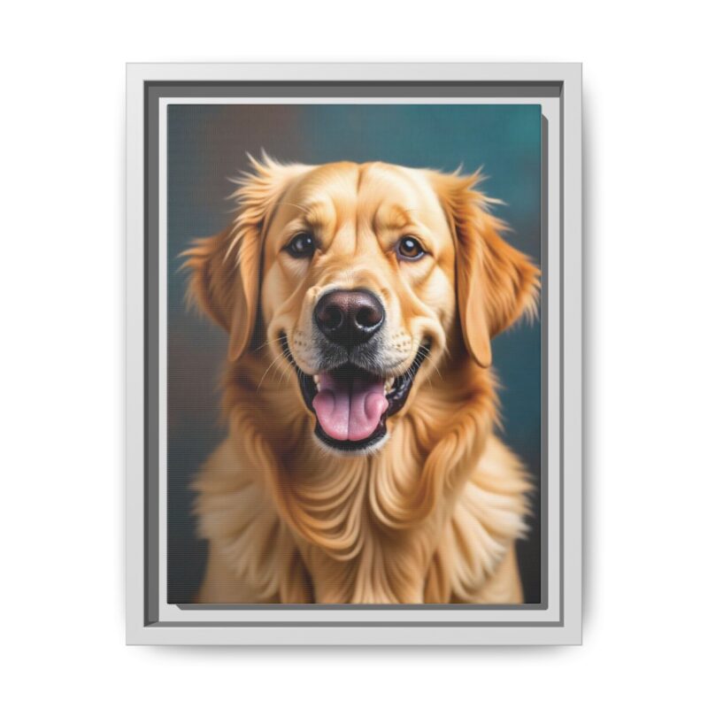 Wall Art - Golden Retriever Smile Matte Canvas - Image 46