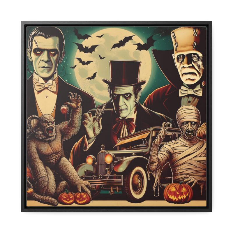 Vintage Halloween Movie Poster Prints - Iconic Monster Art for Spooky Decor - Image 11