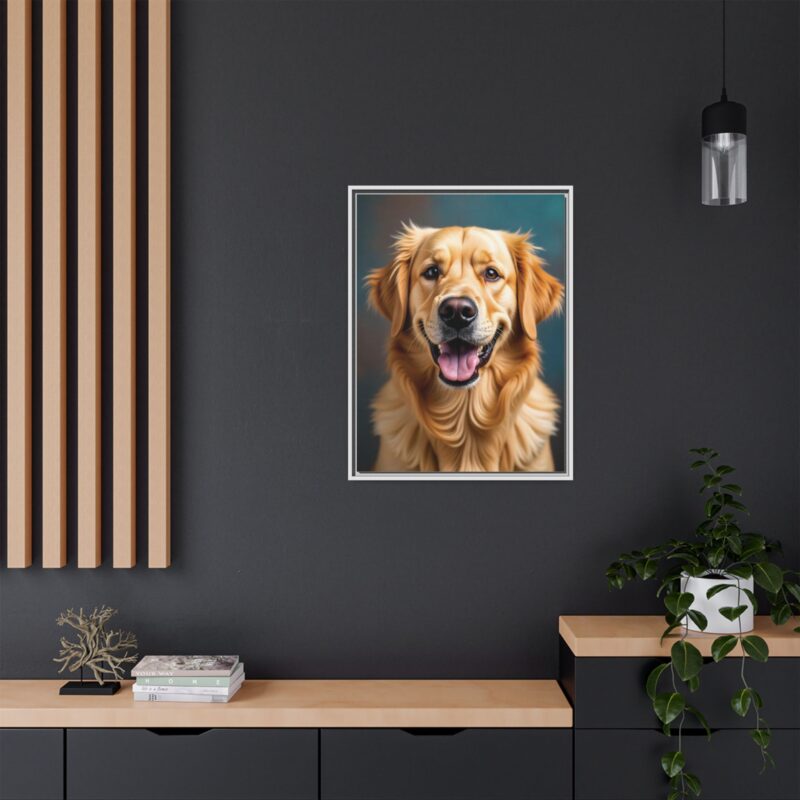 Wall Art - Golden Retriever Smile Matte Canvas - Image 96