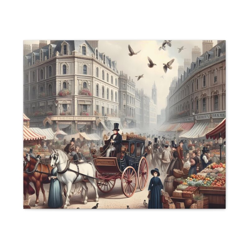 Matte Canvas, Pastoral England: Tranquil Scenes of the 1820s - Image 36