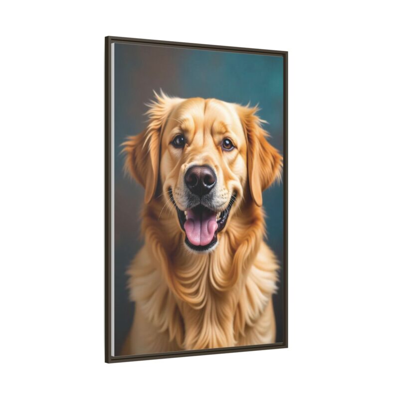 Wall Art - Golden Retriever Smile Matte Canvas - Image 115