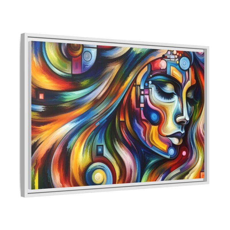 Abstract Woman Canvas Art - Elegant and Contemporary Wall Decor - Image 87