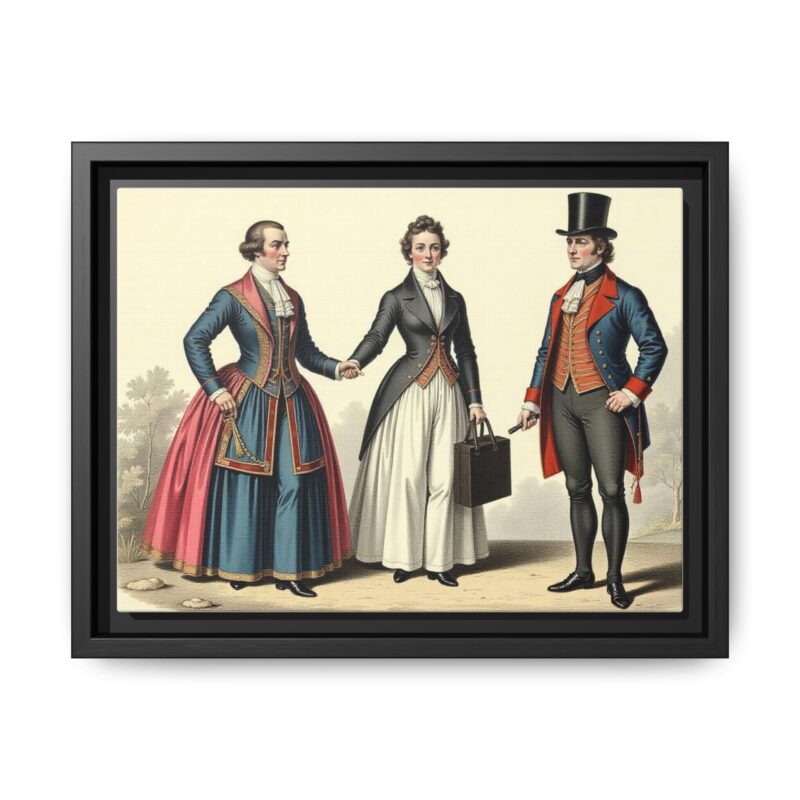 Canvas Art: 1820s England Matte Canvas Print - Image 6