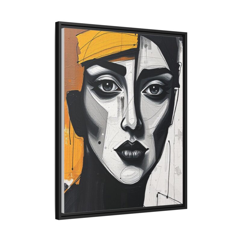Canvas Print - Abstract Cubist Woman Portrait - Image 87