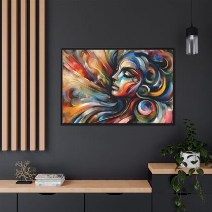 Canvas Abstract Art of a Woman - Modern & Minimalist Wall Decor