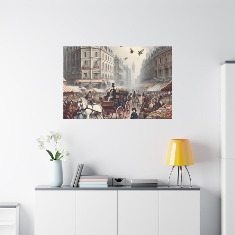 Matte Canvas, Pastoral England: Tranquil Scenes of the 1820s - Image 3