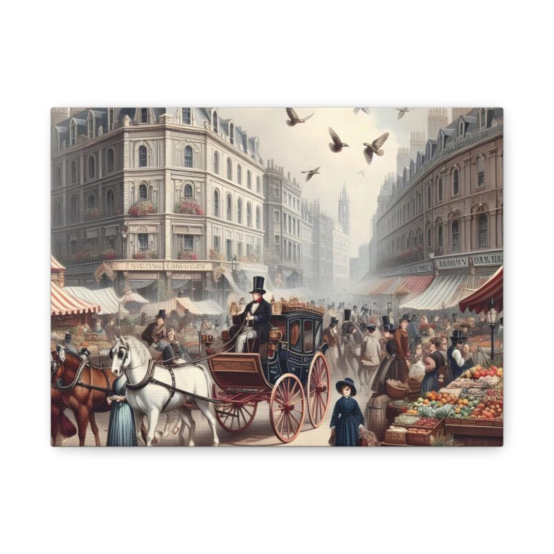 Matte Canvas, Pastoral England: Tranquil Scenes of the 1820s - Image 6