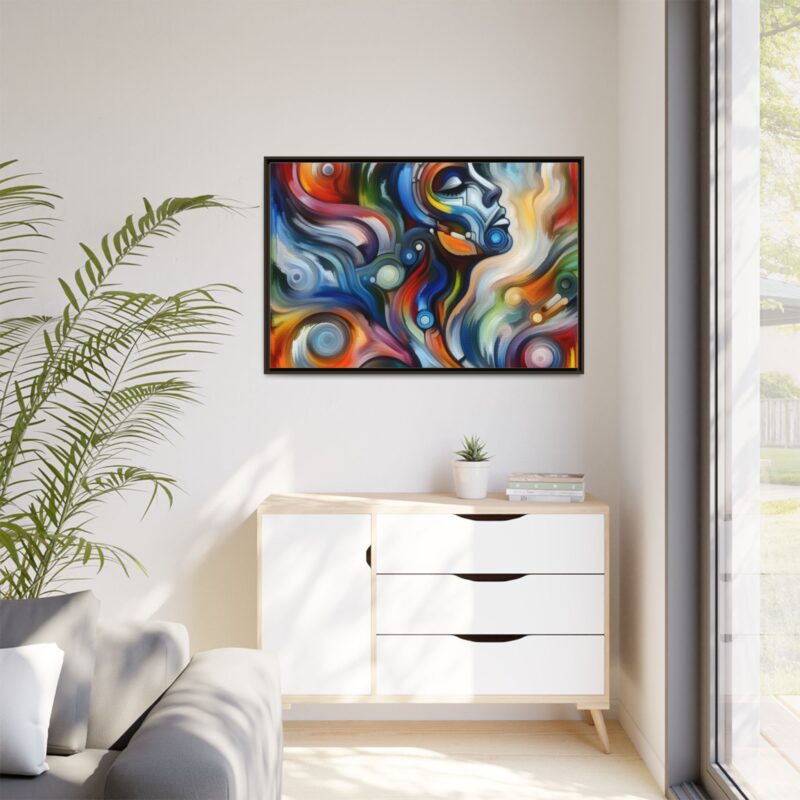 Modern Canvas Art of a Woman - Bold Abstract Wall Decoration - Image 48