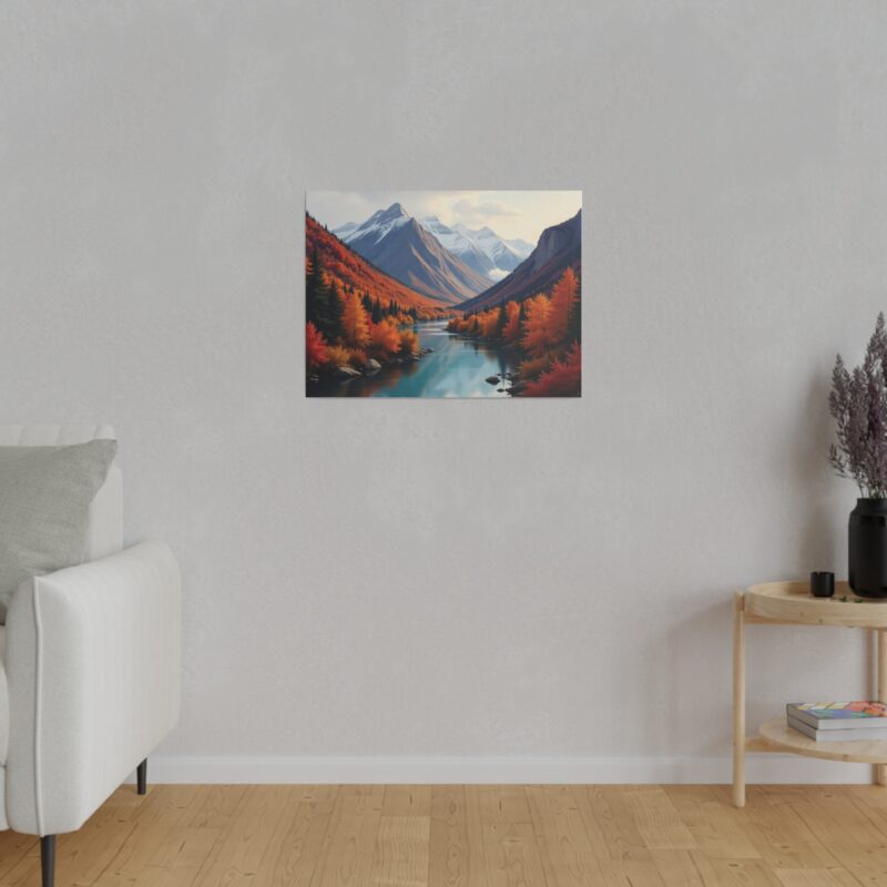 Canvas Print Autumn in the Mountains - Image 17