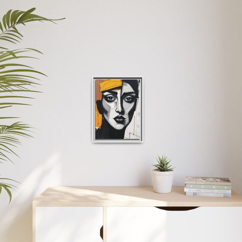 Canvas Print - Abstract Cubist Woman Portrait - Image 52