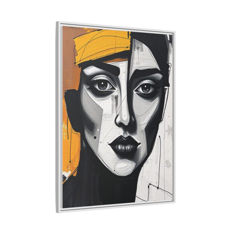 Canvas Print - Abstract Cubist Woman Portrait - Image 83