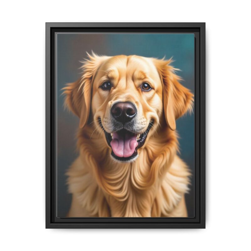 Wall Art - Golden Retriever Smile Matte Canvas - Image 14