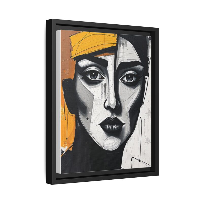 Canvas Print - Abstract Cubist Woman Portrait - Image 11