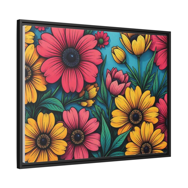 Matte Canvas, Framed Pop Garden - Image 31